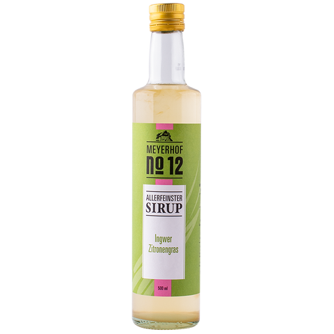 Sirup Ingwer Zitronengras