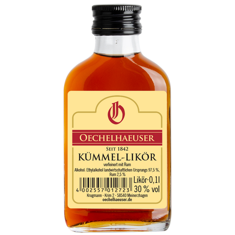 Oechelhaeuser Kümmel-Likör mit Rum 0,1l