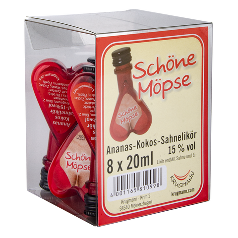 Schöne Möpse 8 x 20 ml
